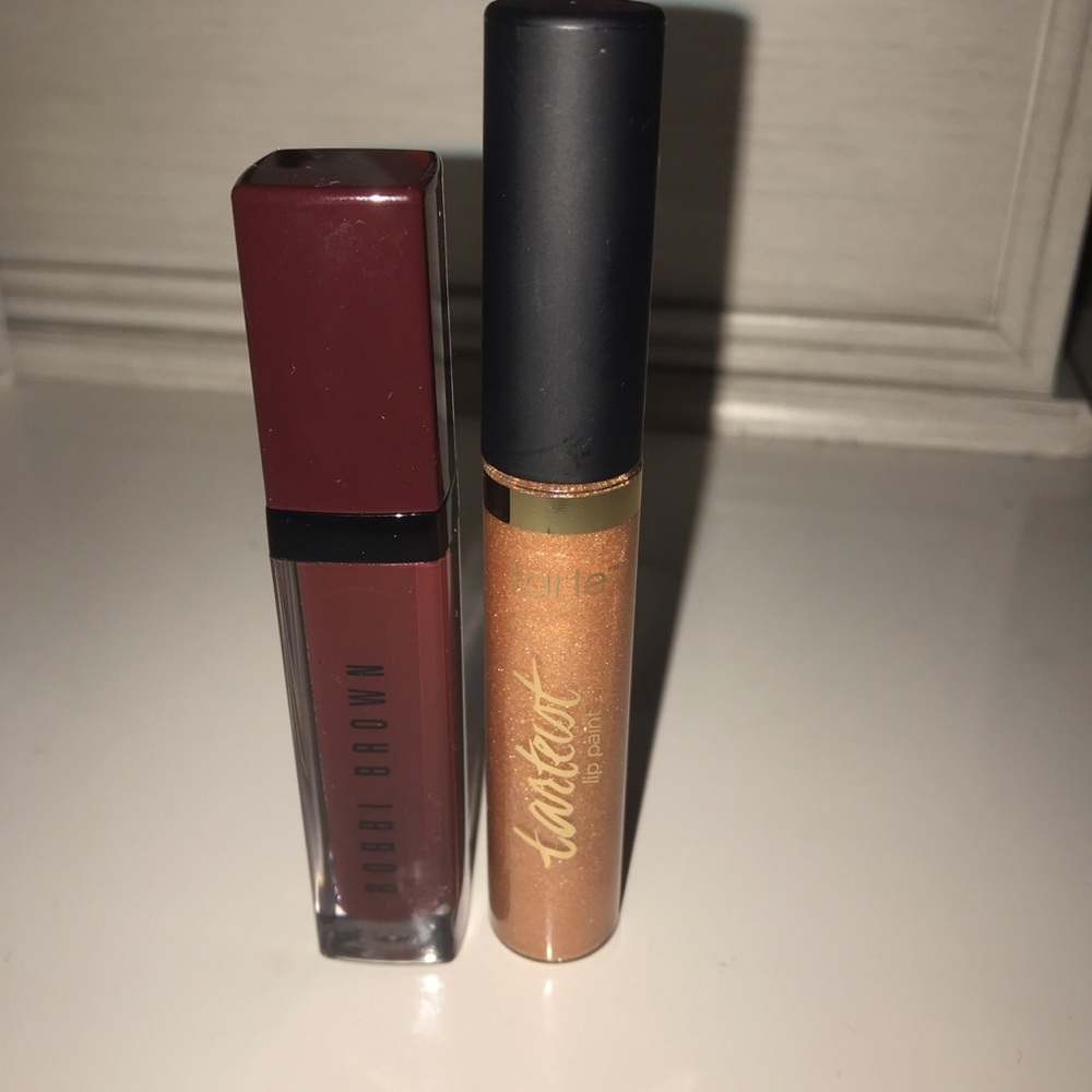 BOBBI BROWN TARTE LIP GLOSS LIPSTICK BUNDLE